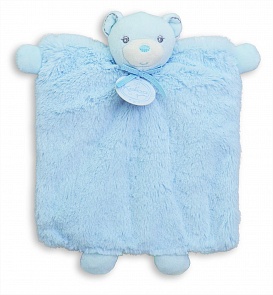 Кукла на руку из серии Жемчуг - Мишка комфортер, голубой (Kaloo, K962156k)